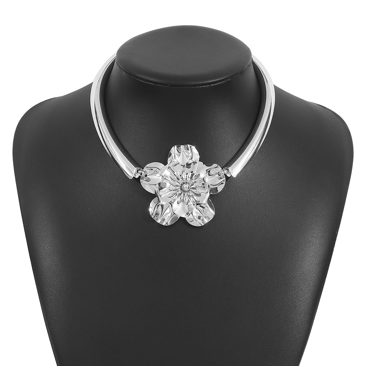 Fashion Vintage Flower Earrings & Necklace