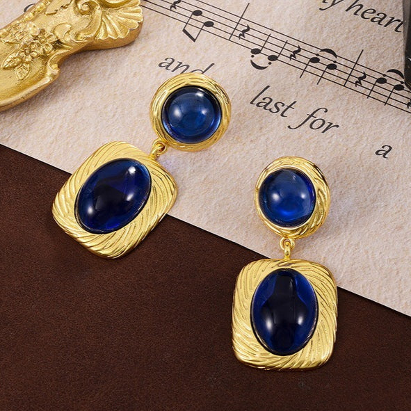 18k gold plated Retro Style Fashion Earrings