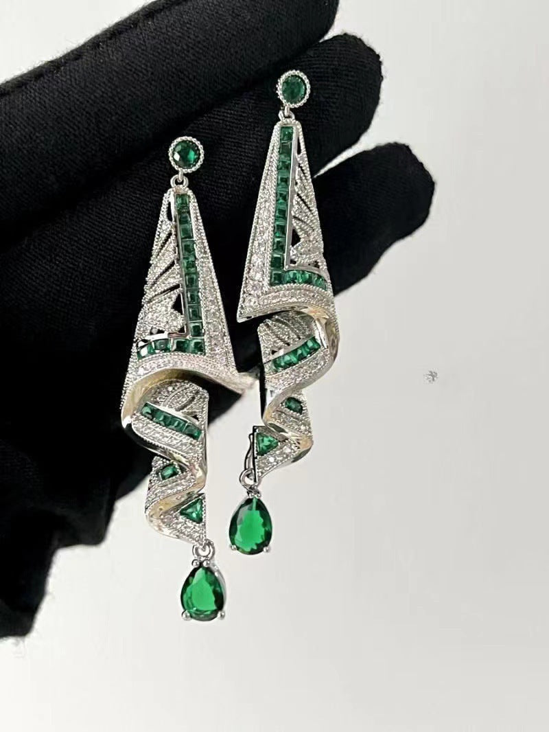 Vintage Satin Style Earrings