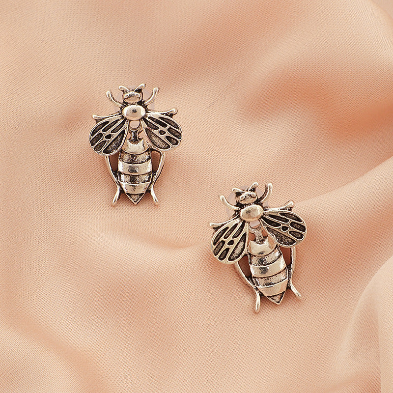 Antique Animal Bee Earrings In Personality