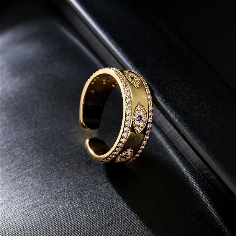 18K Gold Plated Zircon Ring