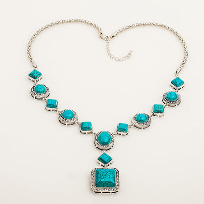 Fashion Vintage Turquoise Necklace