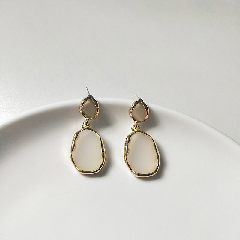 Temperament Drop Oil Enamel Earrings