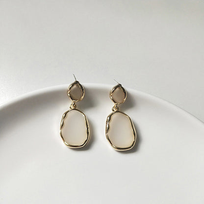 Temperament Drop Oil Enamel Earrings