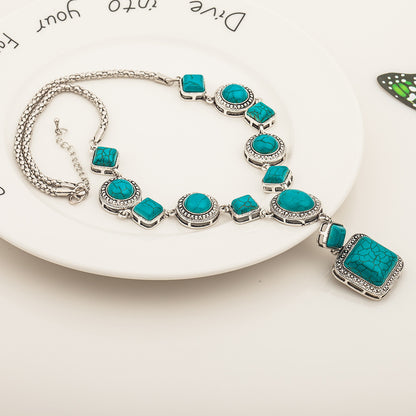 Fashion Vintage Turquoise Necklace