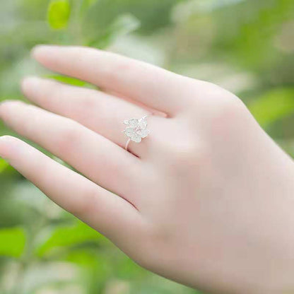 S925 sterling silver delicate ring