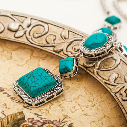 Fashion Vintage Turquoise Necklace