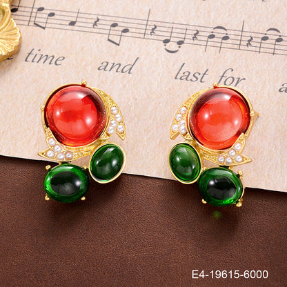 Boucles d'oreilles de style rétro High Court