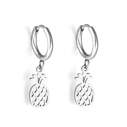 Fruit Stainless Steel European And American Earrings