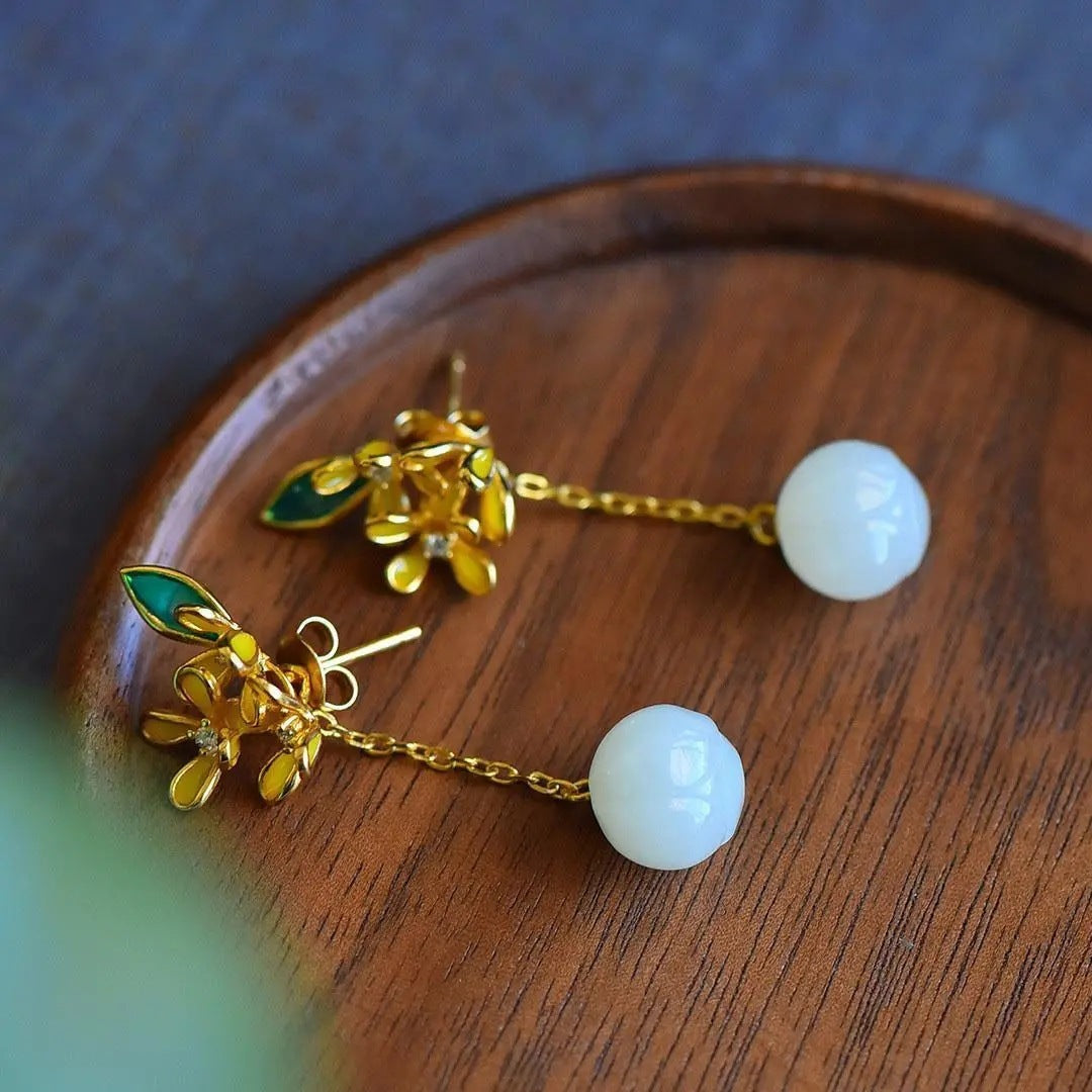 Antique Earrings Hanfu Ethnic Retro Earrings