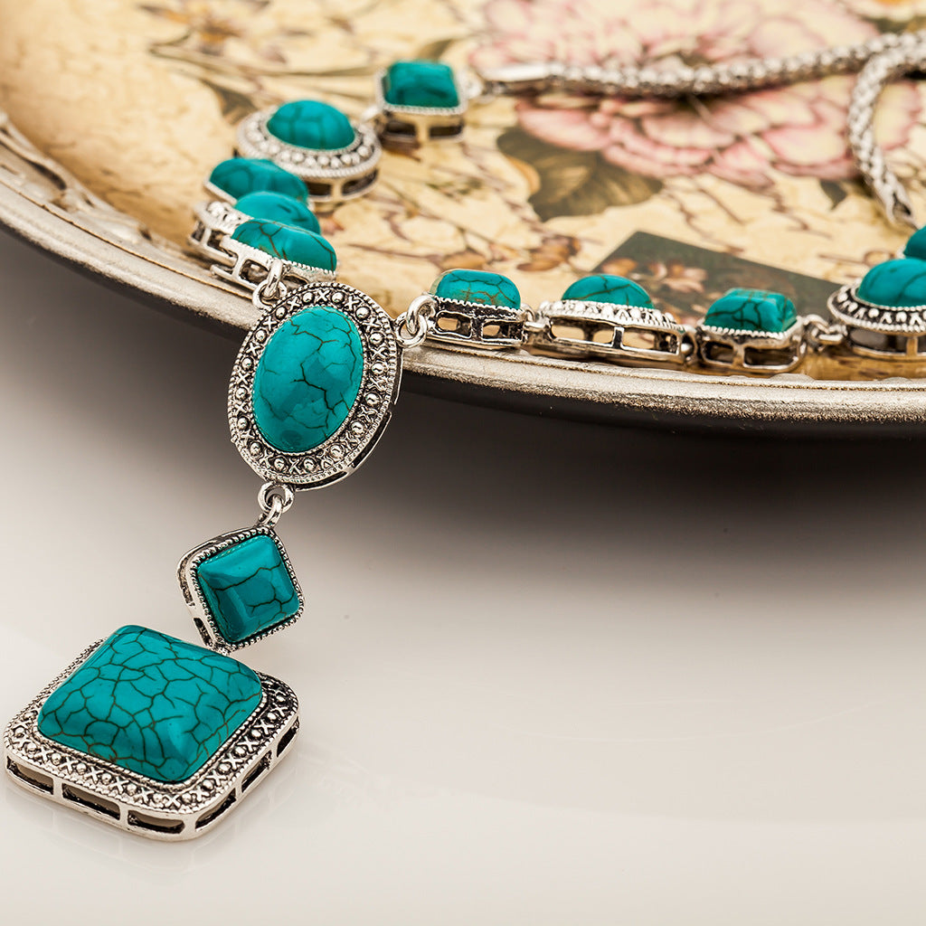 Fashion Vintage Turquoise Necklace