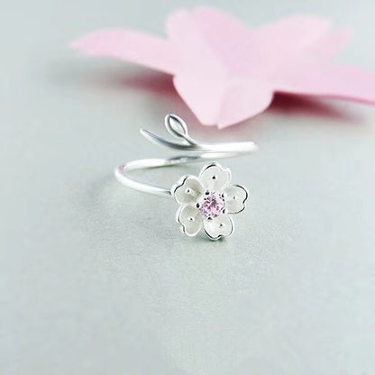 S925 sterling silver delicate ring