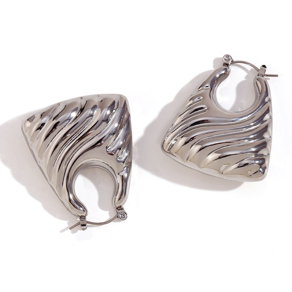 Special-interest Personalized Earrings Stainless Steel