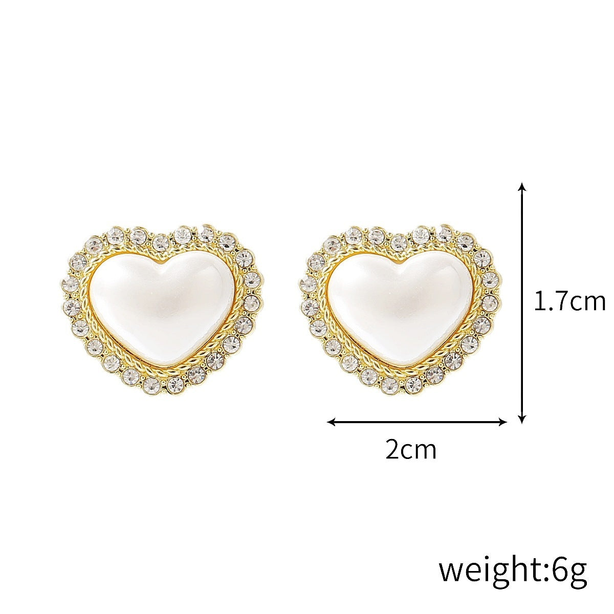 Exaggerated Irregular Baroque Pearl Earrings