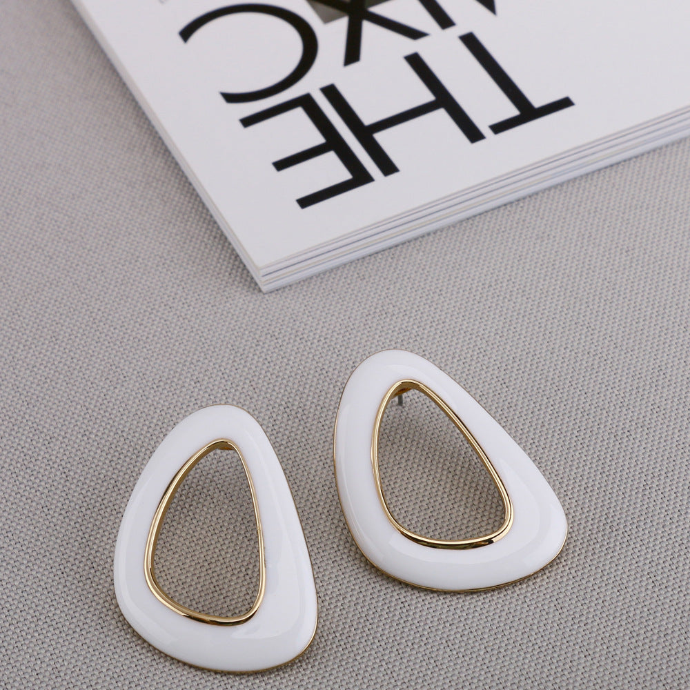 Personality Geometric Fashion Earrings Temperament Earrings Earrings