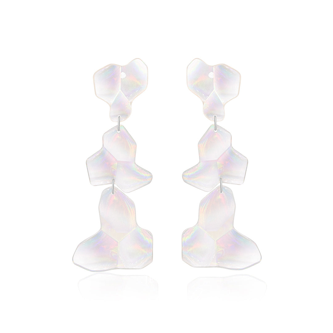 Women's Creative Personalized Laser Exaggerated Drip Earrings