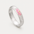 999 Pure Silver Lotus Adjustable Ring