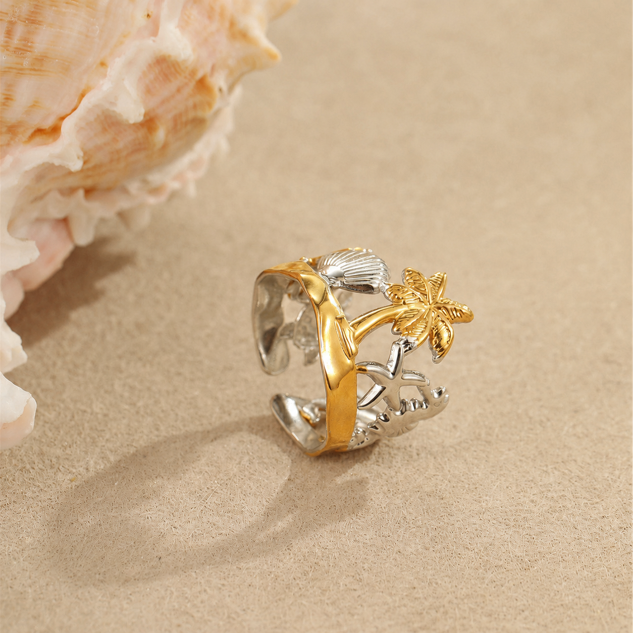 Stainless Steel Mermaid Beach Collection