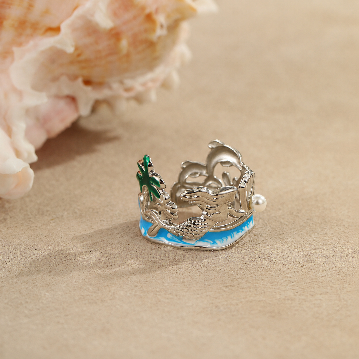 Stainless Steel Mermaid Beach Collection