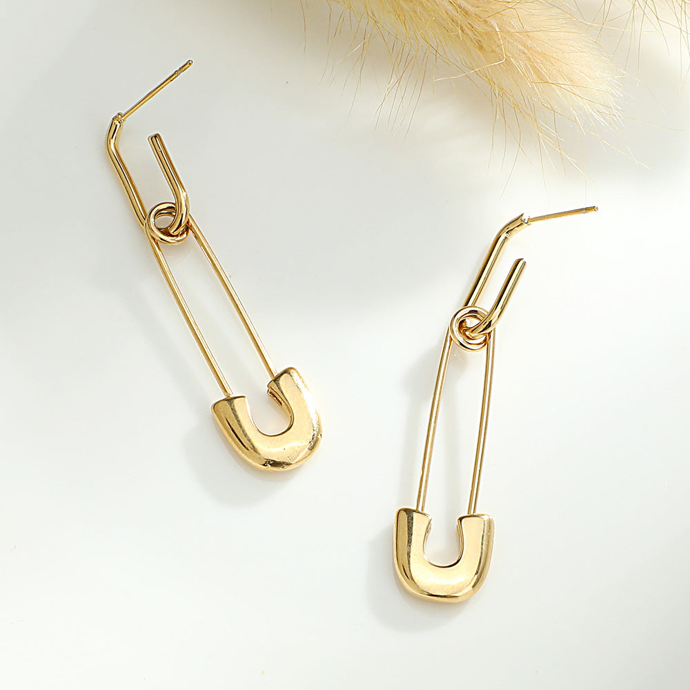 Stainless Steel Earrings For Women Niche Design Vintage