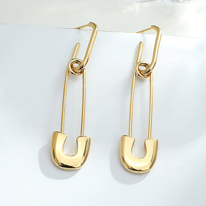 Stainless Steel Earrings For Women Niche Design Vintage