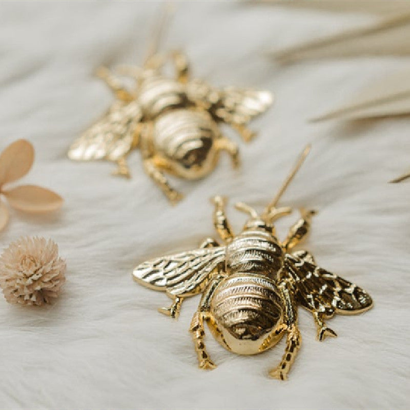 Fashion Insect Big Bee Earrings Jewelry