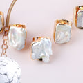 Baroque Style Irregular Pearl Ring