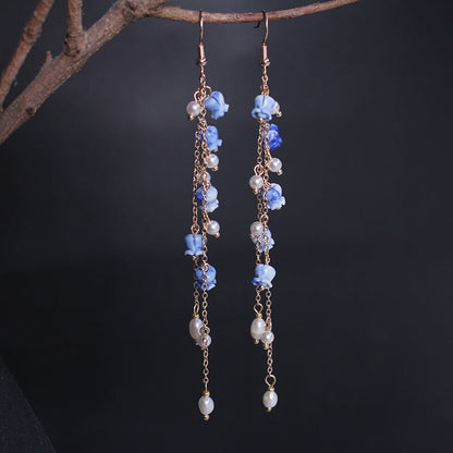 Boucles d'oreilles coquillages antiques pour femmes