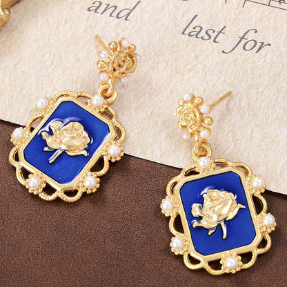 18k gold plated Retro Style Fashion Earrings