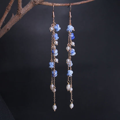 Boucles d'oreilles coquillages antiques pour femmes