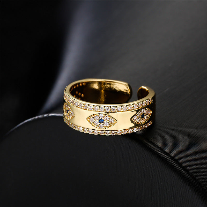 18K Gold Plated Zircon Ring