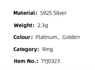 S925 Silver Ins Versatile Rattan Texture Texture Opening Ring Ring