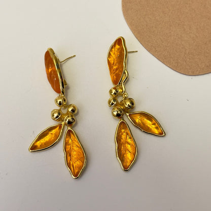 Leaf Earrings Fashionable Earrings