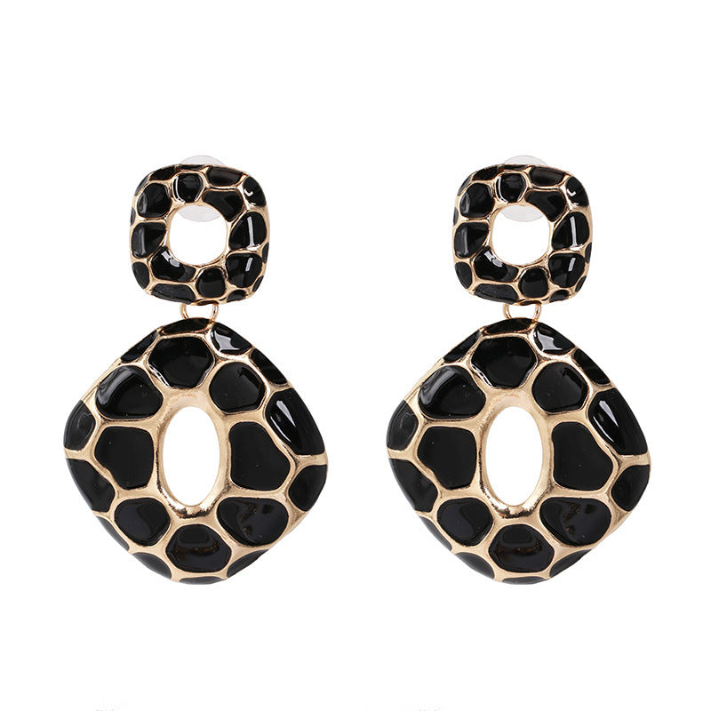 Women's Vintage Geometric Alloy Drip Earrings