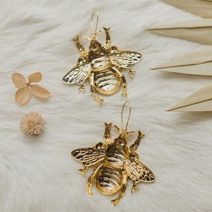 Fashion Insect Big Bee Earrings Jewelry