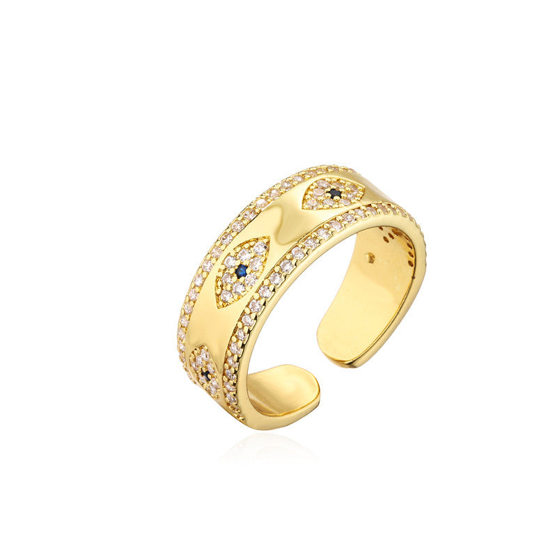 18K Gold Plated Zircon Ring